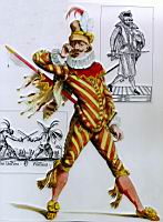 Renaissance, Costume Comedia Dell'Arte, Le capitaine